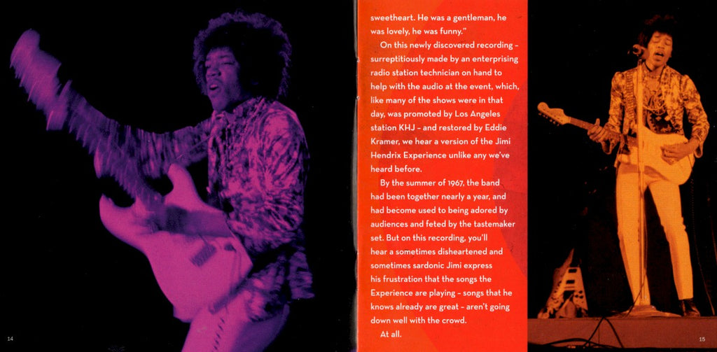 The Jimi Hendrix Experience – Live At The Hollywood Bowl: August 18, 1967 (CD)