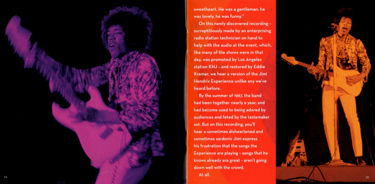 The Jimi Hendrix Experience – Live At The Hollywood Bowl: August 18, 1967 (CD)