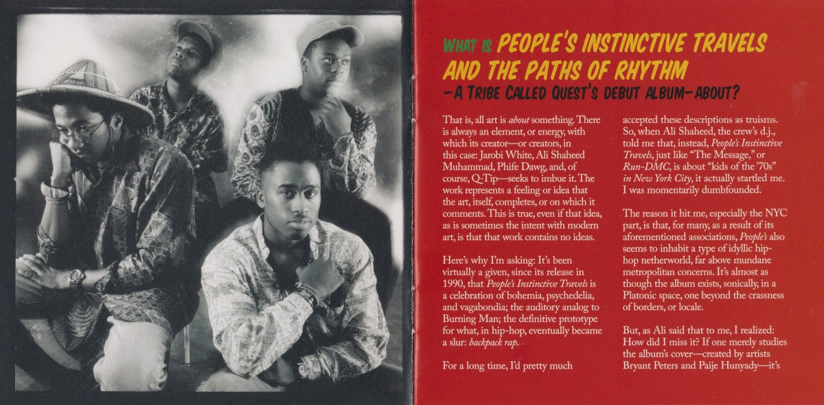 A Tribe Called Quest – People's Instinctive Travels And The Paths Of Rhythm (CD)
