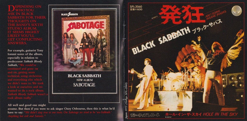 Black Sabbath – Sabotage (CD)