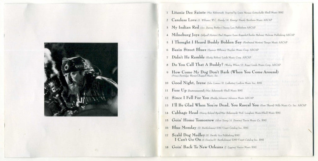Dr. John – Goin' Back To New Orleans (CD)