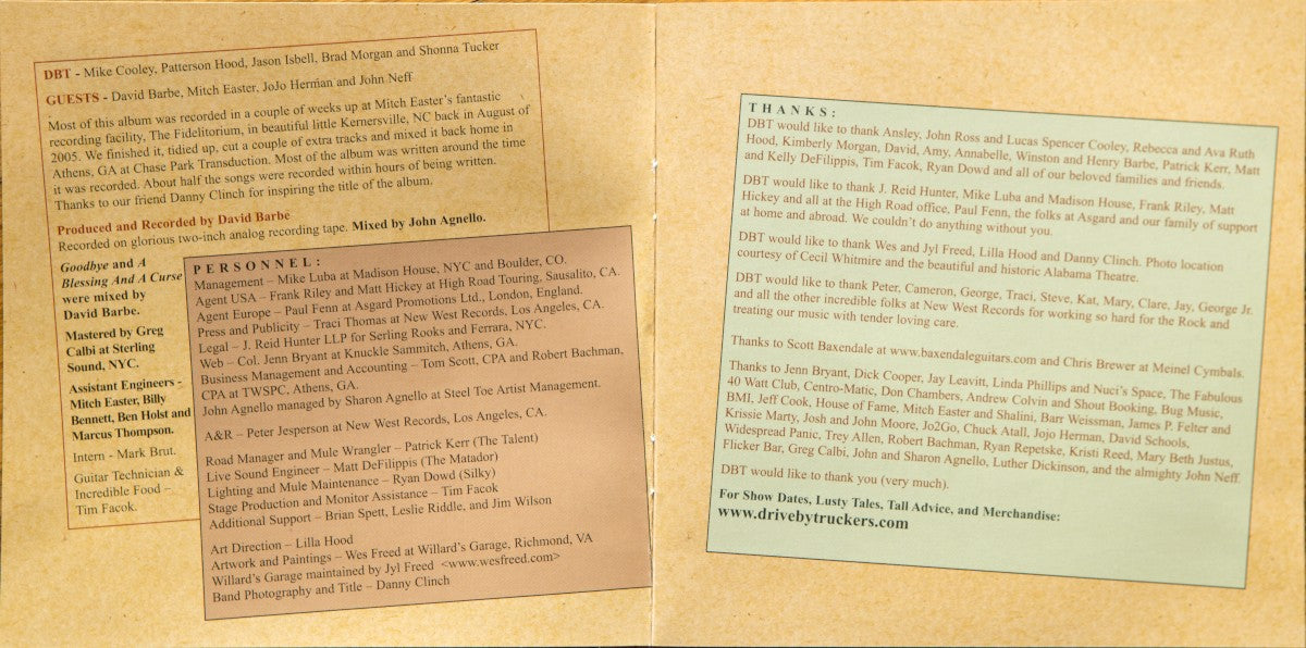 Drive-By Truckers – Blessing & A Curse (2-CD)