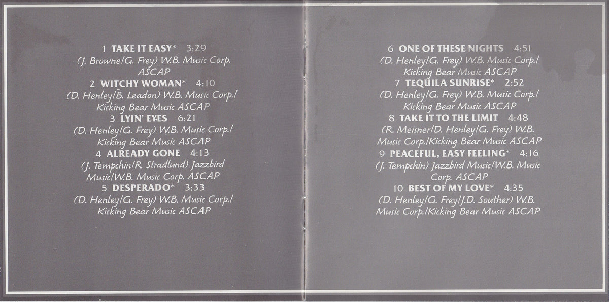 Eagles – Greatest Hits 1971-75 (CD)