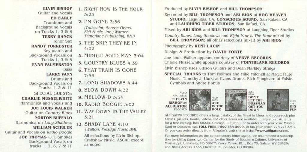 Elvin Bishop – Skin I'm In (CD)