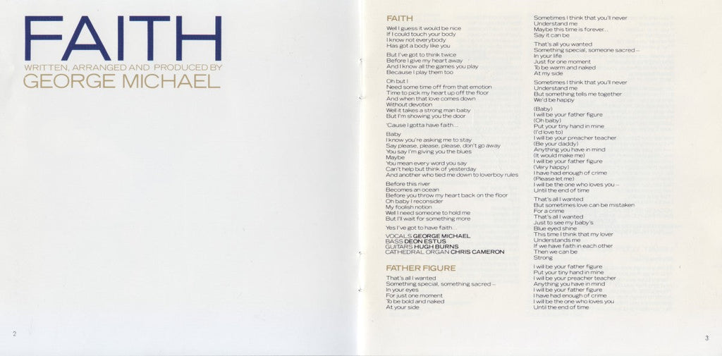 George Michael – Faith (LP Vinyl)