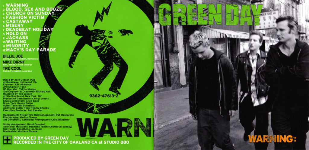 Green Day – Warning: (CD)