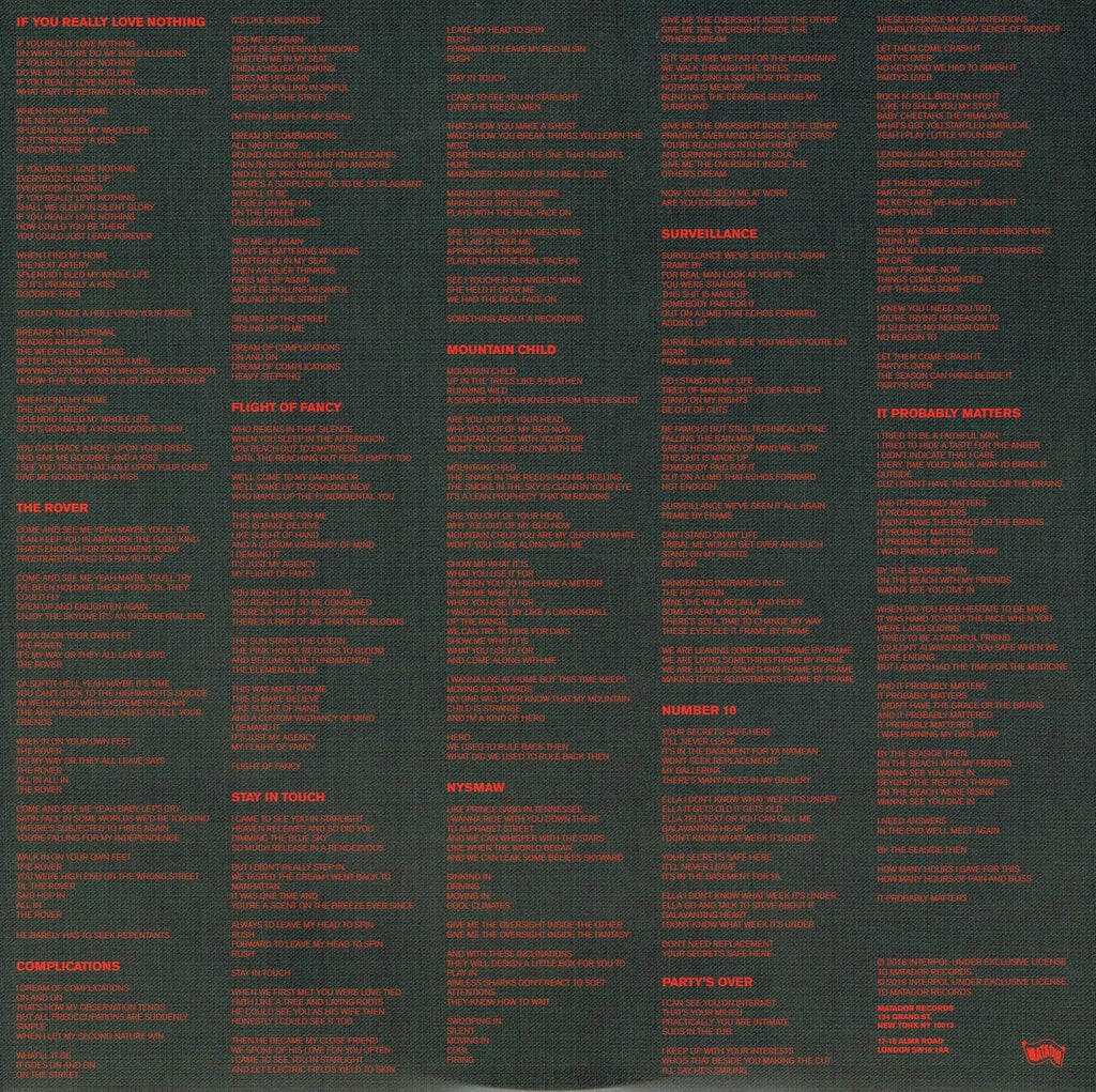 Interpol – Marauder (LP Vinyl)