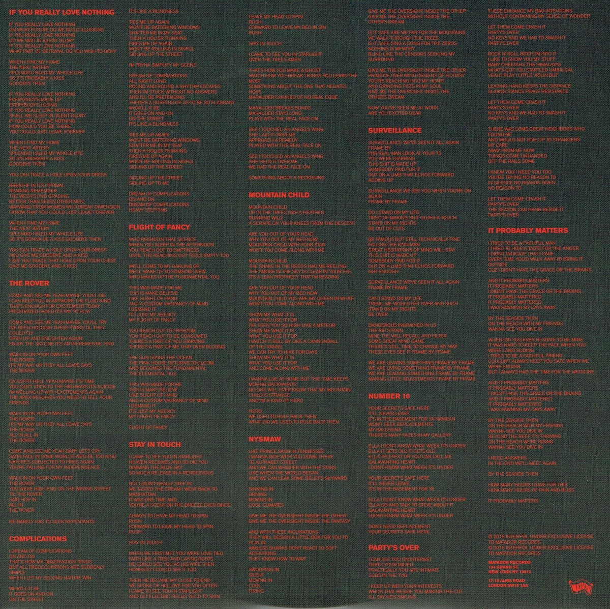 Interpol – Marauder (LP Vinyl)
