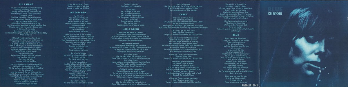 Joni Mitchell – Blue (CD)