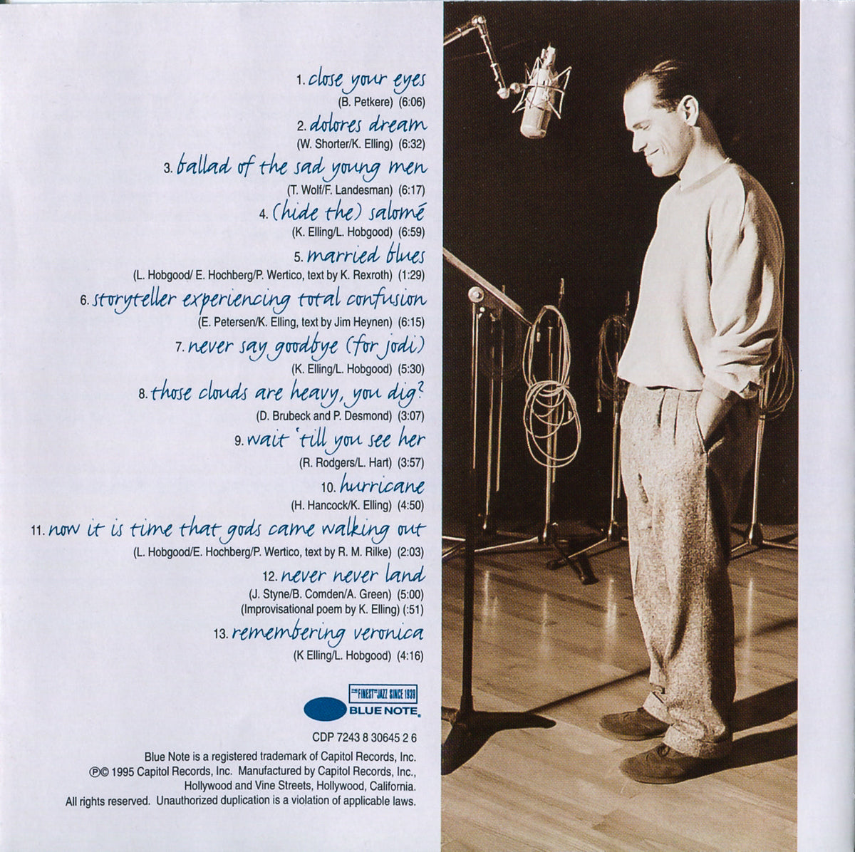 Kurt Elling – Close Your Eyes (CD)