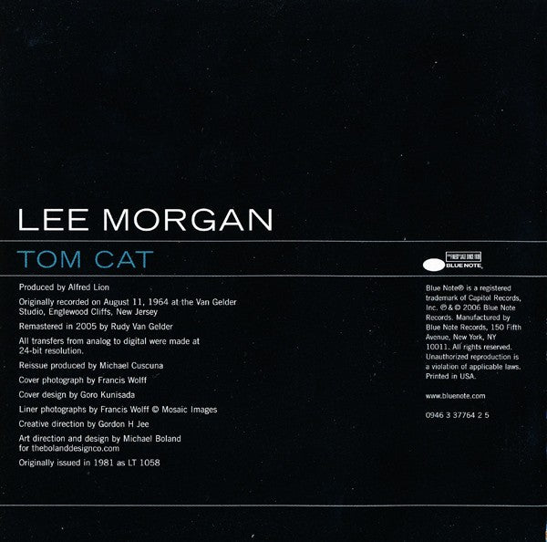 Lee Morgan – Tom Cat (CD)