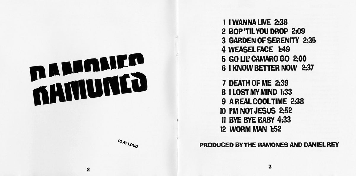 Ramones – Halfway To Sanity (CD)