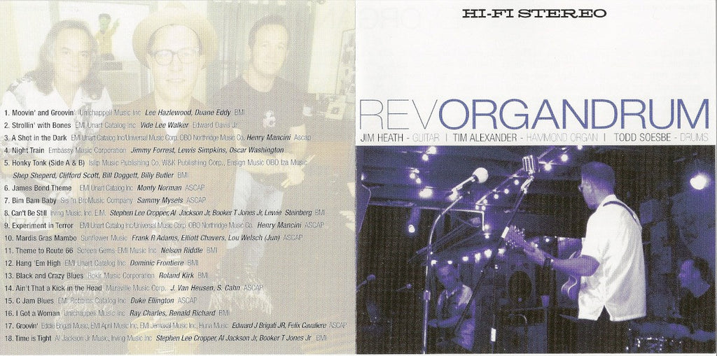 Reverend Organdrum – Hi-Fi Stereo (CD)