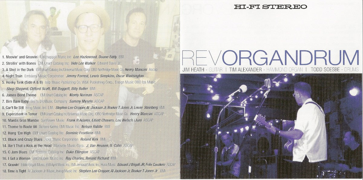 Reverend Organdrum – Hi-Fi Stereo (CD)