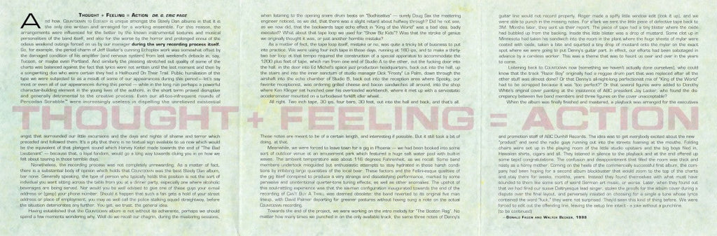 Steely Dan – Countdown To Ecstasy: Remastered (CD)