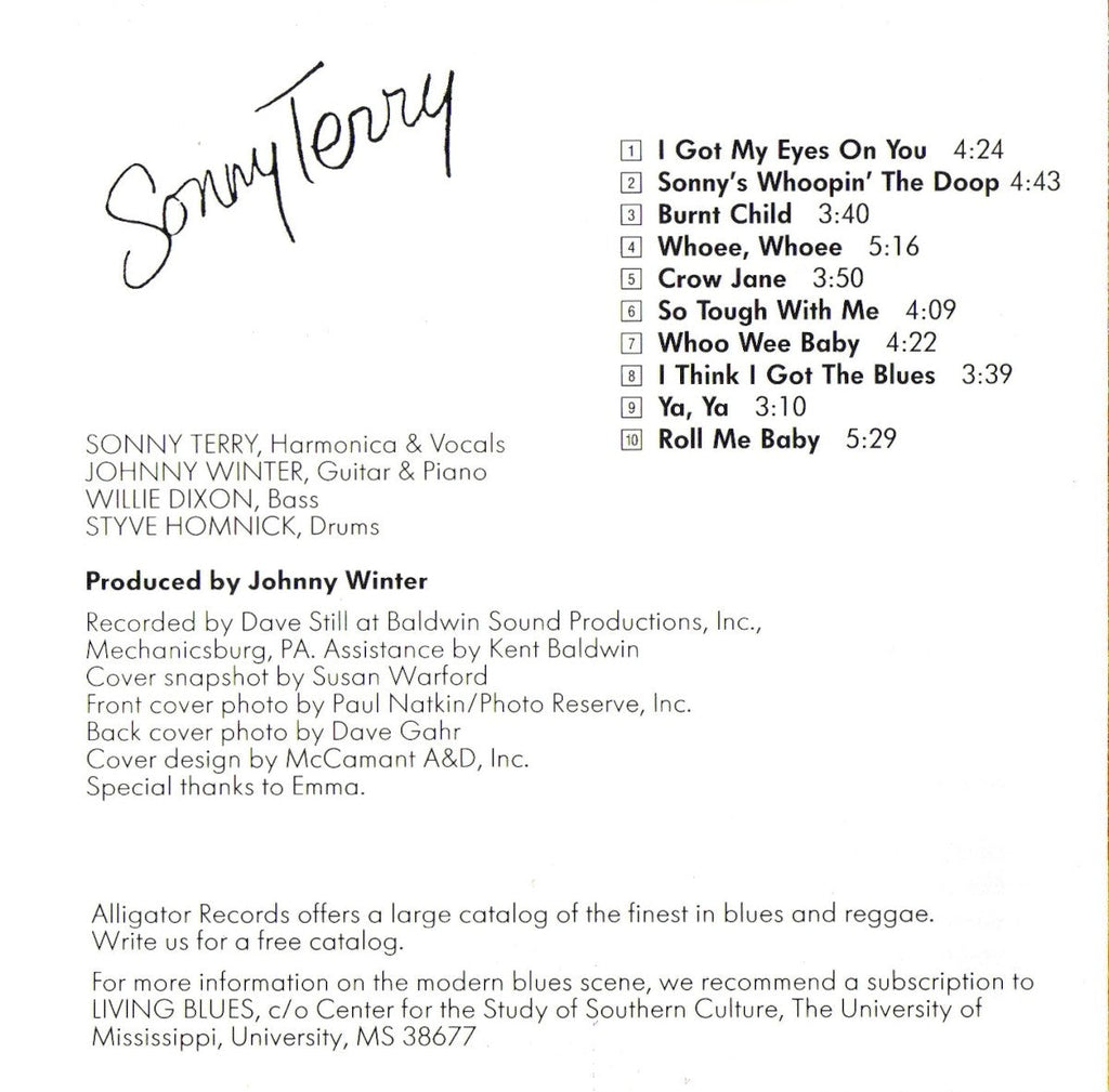 Sonny Terry – Whoopin' (CD)