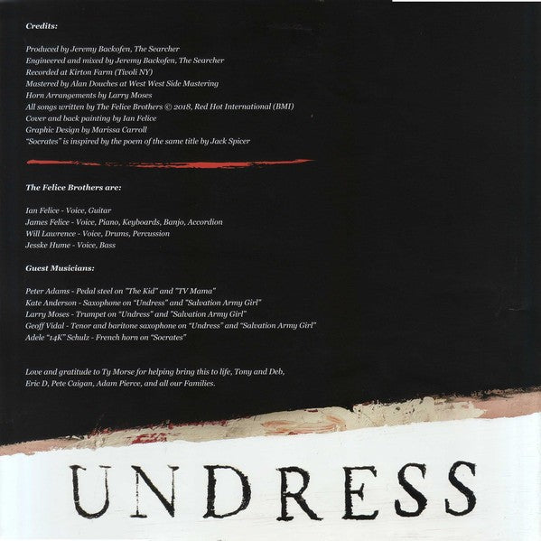 The Felice Brothers – Undress (CD)