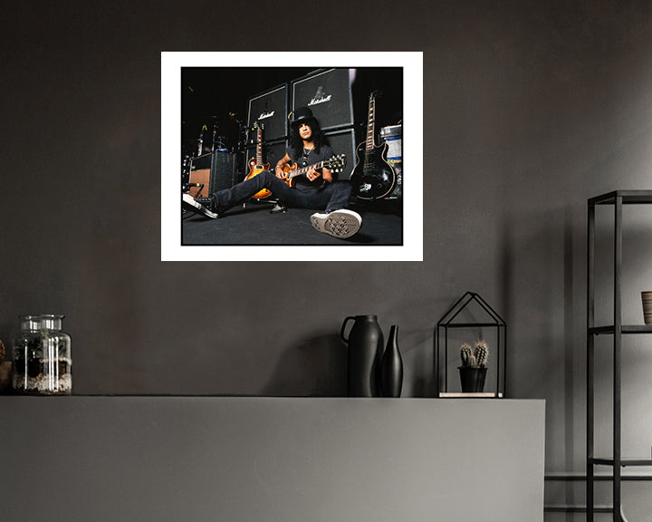 Guns N' Roses' Slash Photo Print