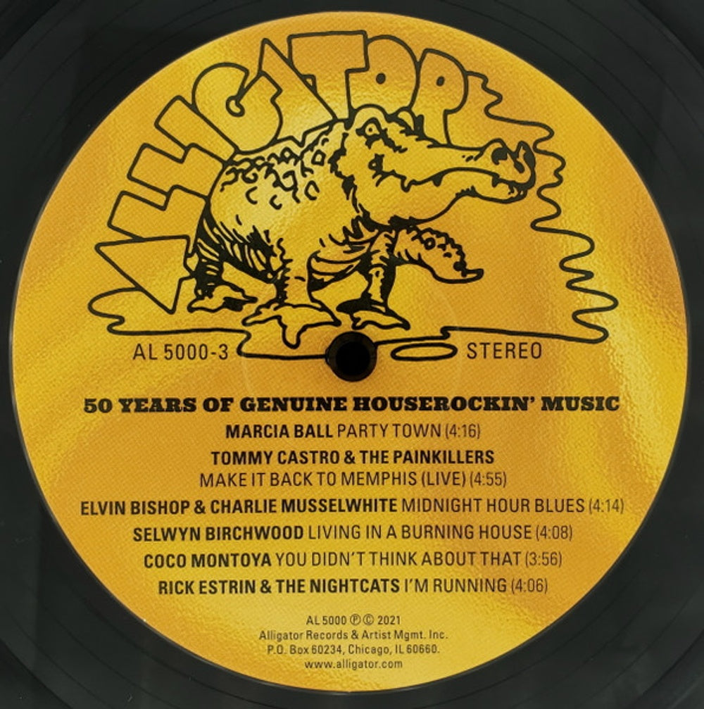 Alligator Records - 50 Years Of Genuine Houserockin' Music (2-LP Vinyl)