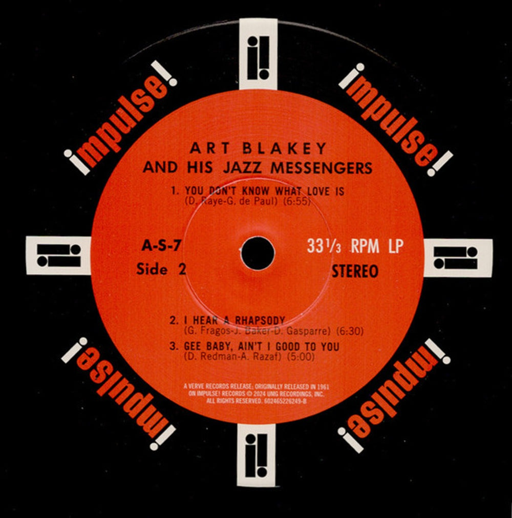 Art Blakey & His Jazz Messenger – impluse! (LP Vinyl)
