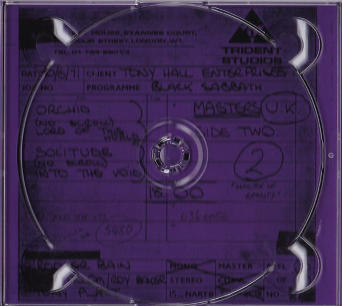 Black Sabbath – Master Of Reality (CD)