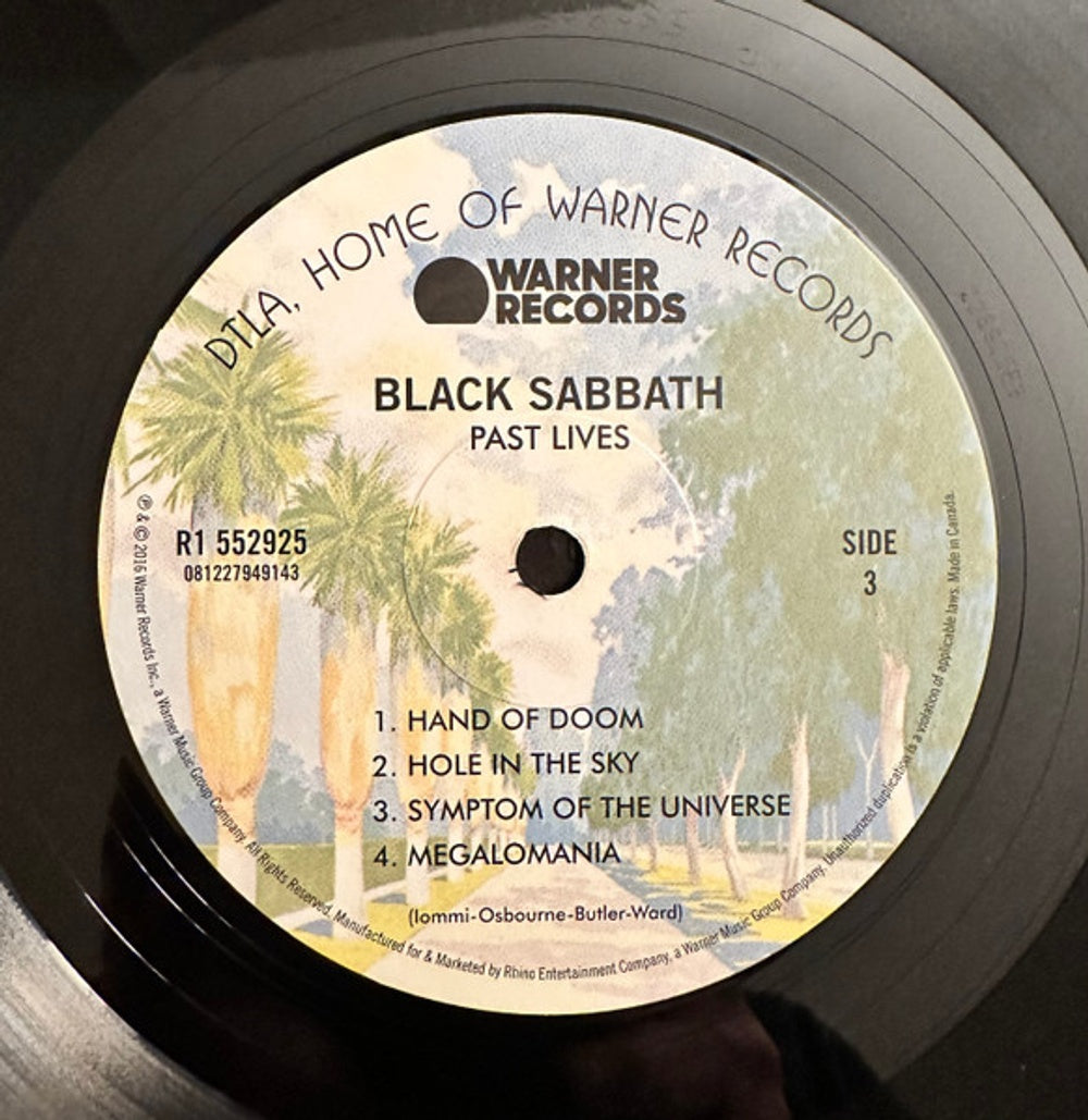 Black Sabbath – Past Lives: Deluxe Edition (2-LP Vinyl)