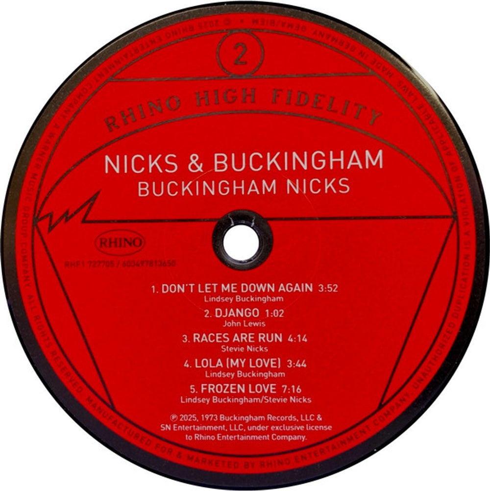 Buckingham Nicks – Buckingham Nicks - (LP Vinyl)