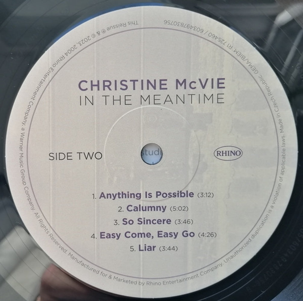 Christine McVie – In The Meantime (2-LP Vinyl)