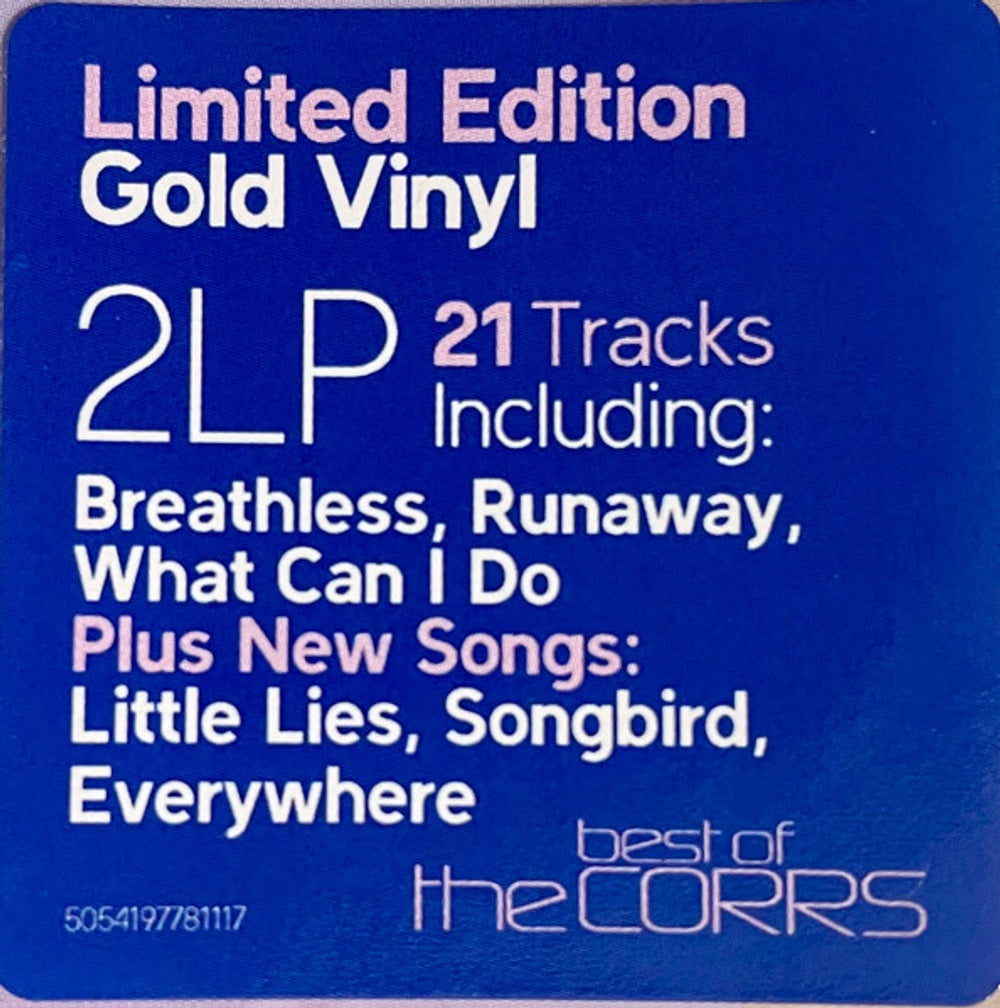 The Corrs – Best Of The Corrs (2-LP Vinyl)