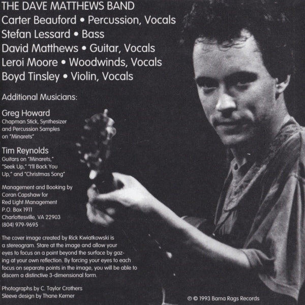 Dave Matthews Band – Remember Two Things (CD)