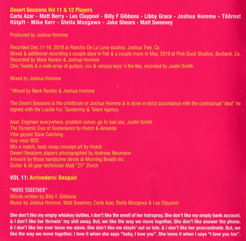 Desert Sessions – Vol. 11 & 12 (CD)