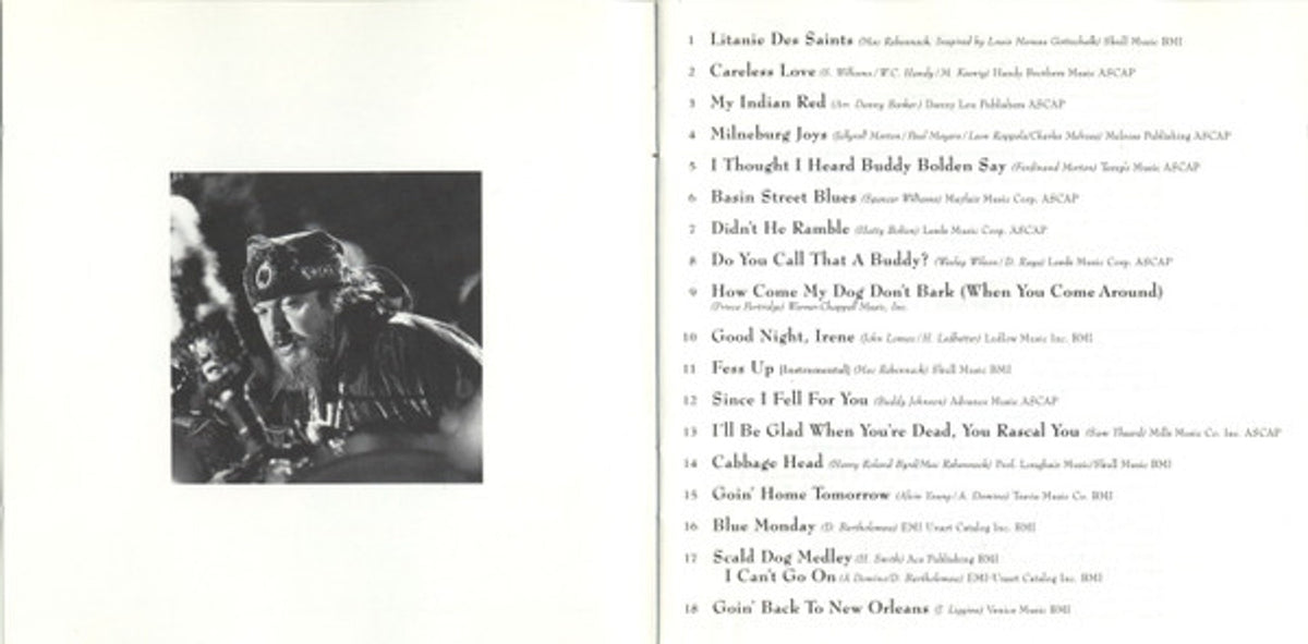 Dr. John – Goin' Back To New Orleans (CD)