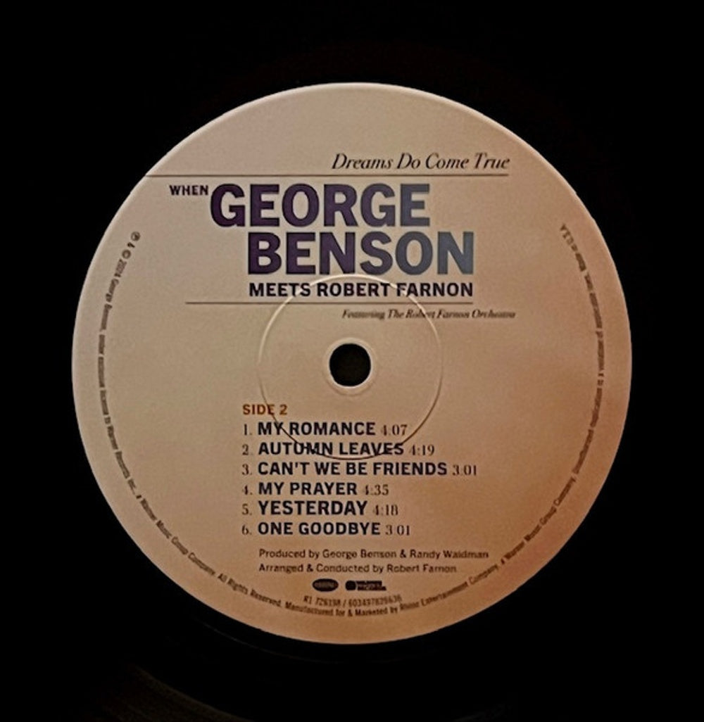 George Benson – Dreams Do Come True: George Benson Meets Robert Farnon (LP Vinyl)