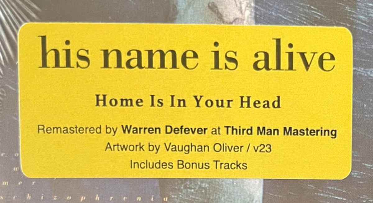 His Name Is Alive – Home Is In Your Head (CD)