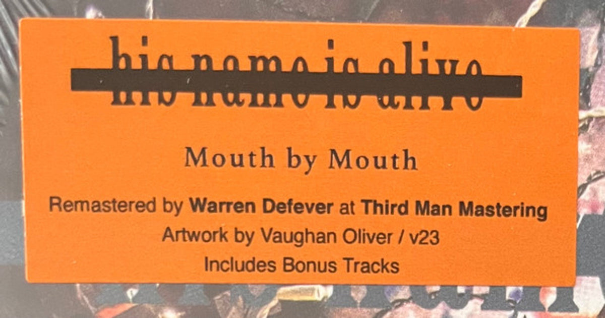 His Name Is Alive – Mouth By Mouth (CD)
