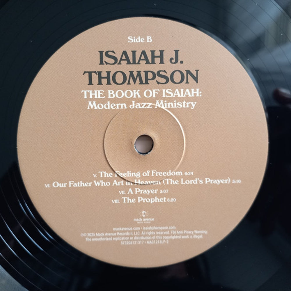 Isaiah J. Thompson – The Book Of Isaiah: Modern Jazz Ministry (LP Vinyl)