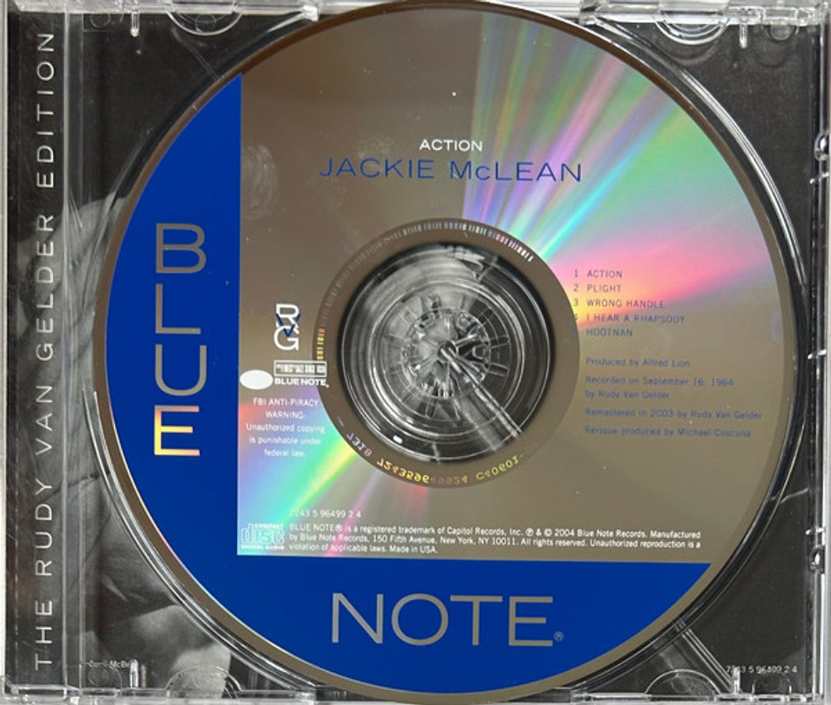 Jackie Mclean – Action (CD)