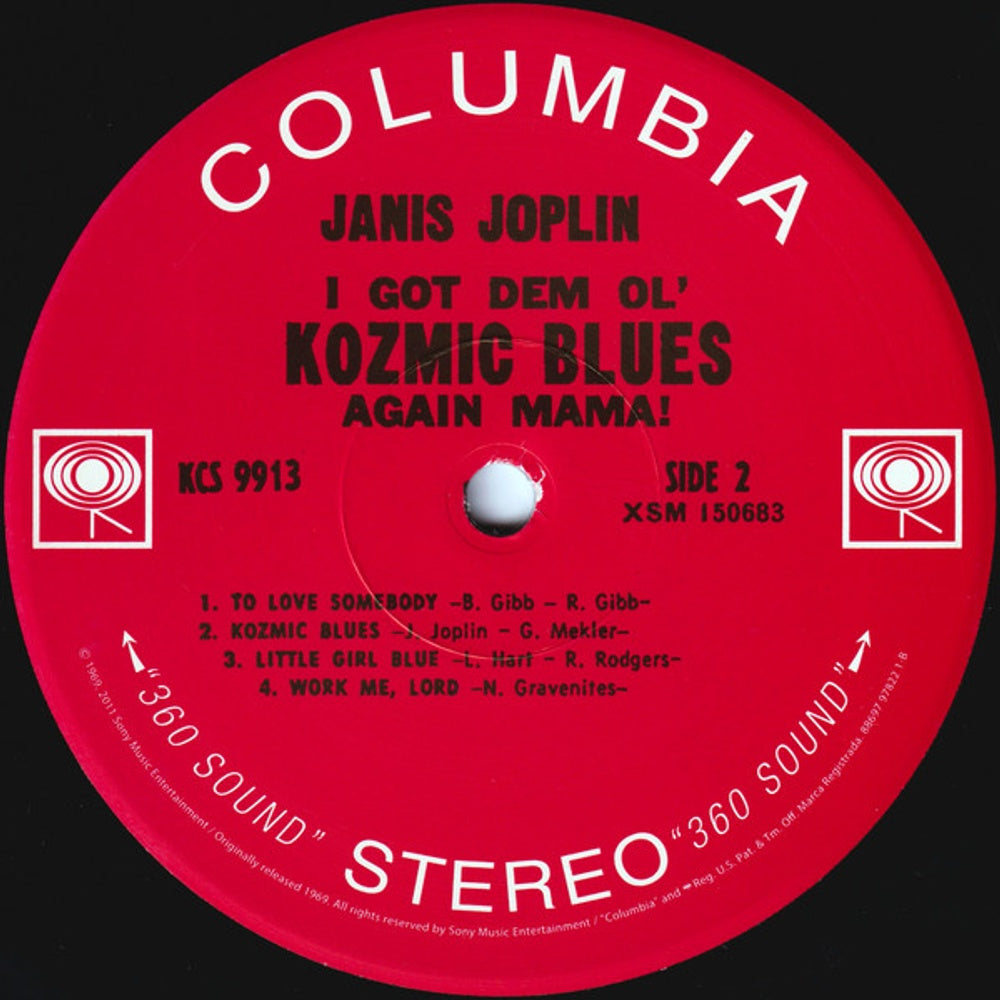 Janis Joplin – I Got Dem Ol' Kozmic Blues Again Mama (LP Vinyl)