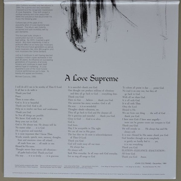 John Coltrane – Love Supreme (LP Vinyl)