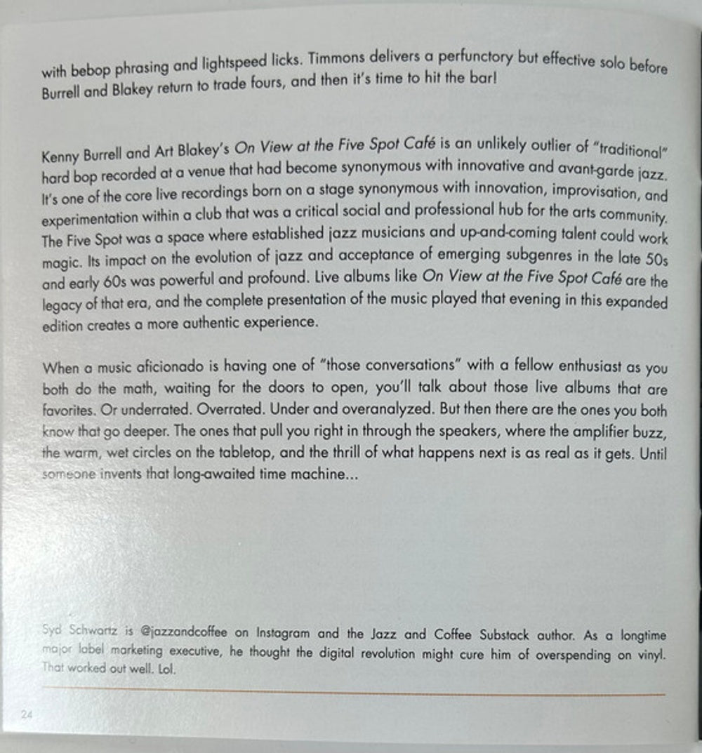 Kenny Burrell / Blakey,Art - Kenny Burrell  / Blakey,Art – On View At The Five Spot Cafe: Complete Masters (2-CD)