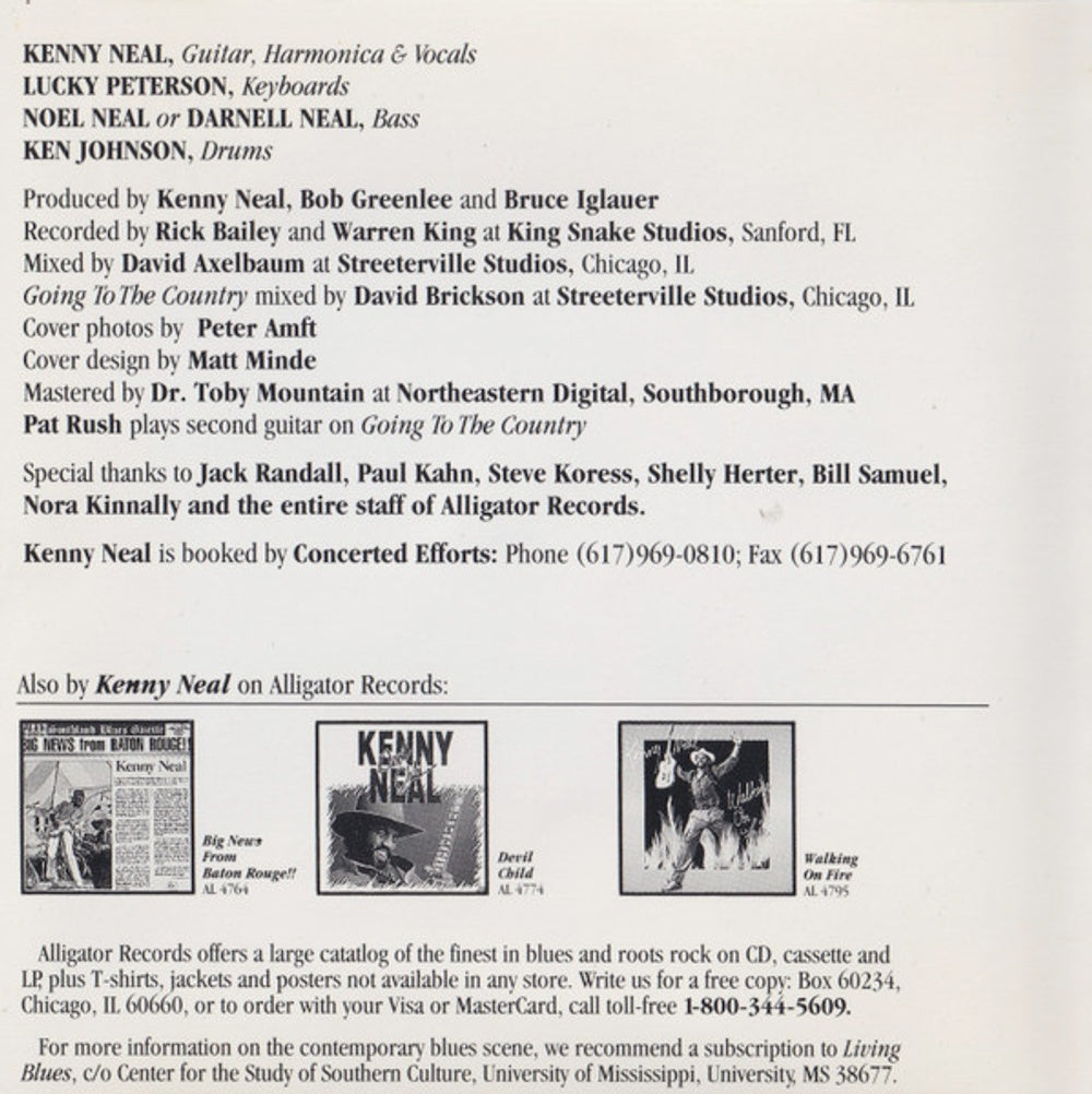 Kenny Neal – Bayou Blood (CD)