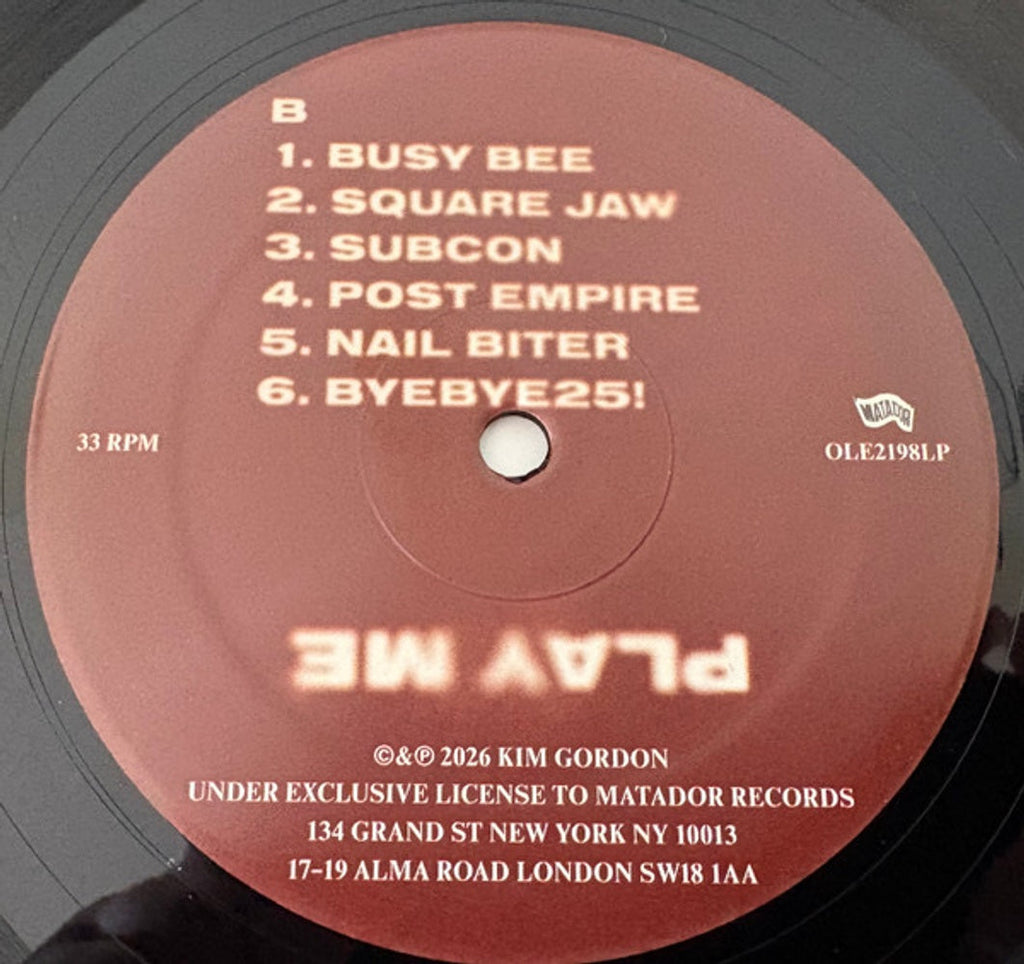 Kim Gordon – Play Me (LP Vinyl)