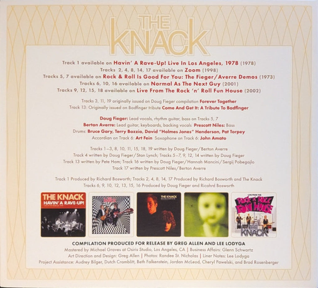 The Knack – Knackology: The Zen Recordings (CD)