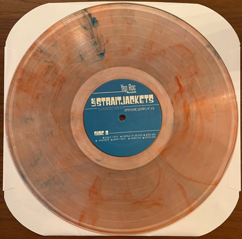 Los Straitjackets – Supersonic Guitars In 3-D (LP Red & Blue Vinyl)
