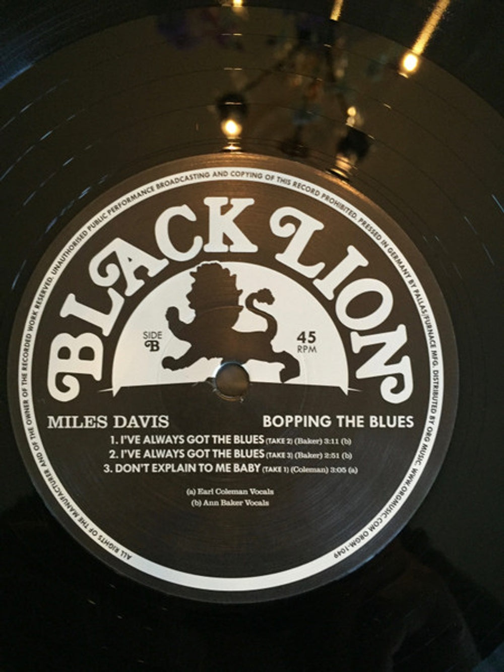 Miles Davis – Bopping The Blues (3-LP Vinyl)