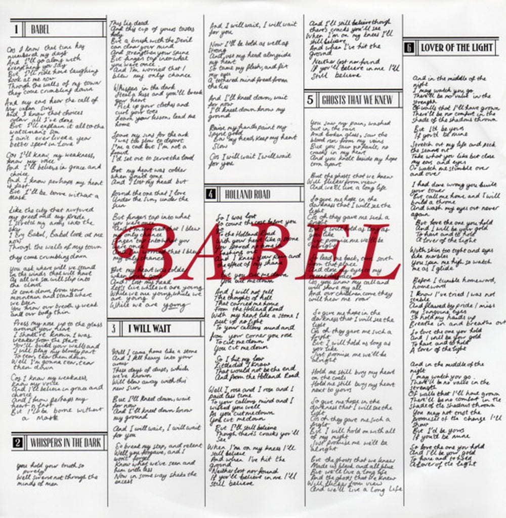 Mumford & Sons – Babel (LP Vinyl)