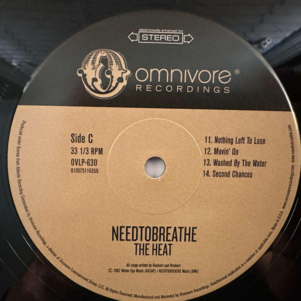 NEEDTOBREATHE – The Heat (2-LP Vinyl)