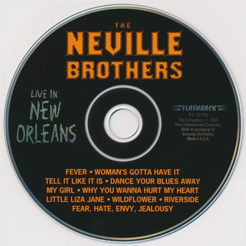 Neville Brothers – Live in New Orleans (CD)