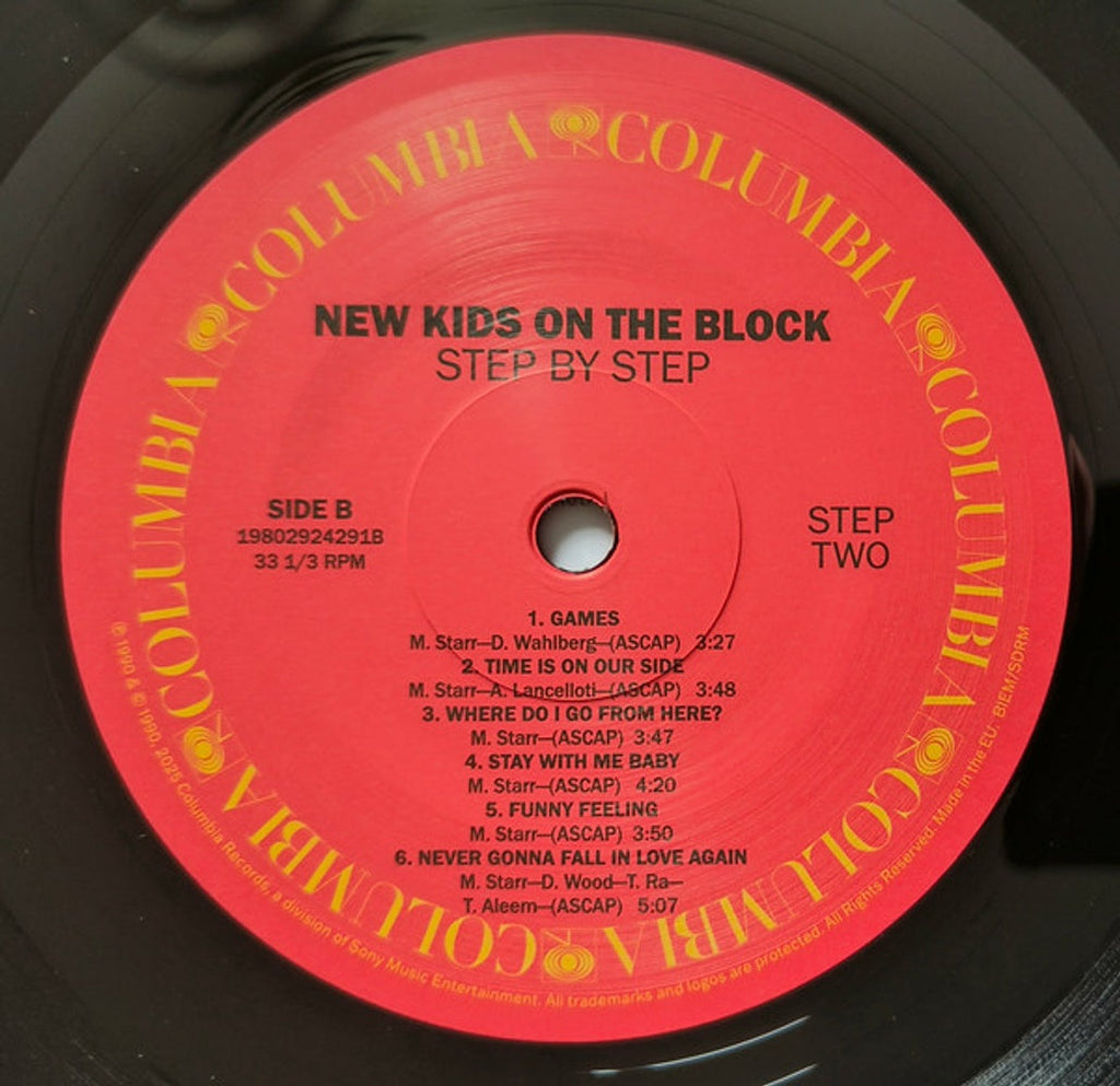 New Kids On The Block – Step By Step (LP Vinyl)