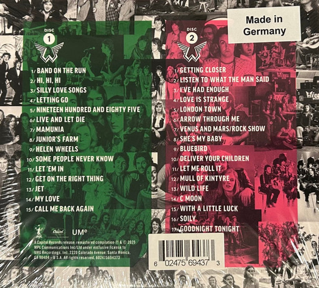 Paul McCartney And Wings – Wings (2-CD)